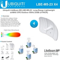 Ubiquiti LiteBeam M5 CPE-LBE-M5-23 Wireless Anten  AÇIK ALANDA  NOKTADAN  NOKTAYA  20km GÖRÜNTÜ  İNTERNET  AKTARMA UBNT